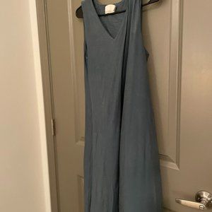 Cynthia Rowley Blue Silk Mini Slip Dress M